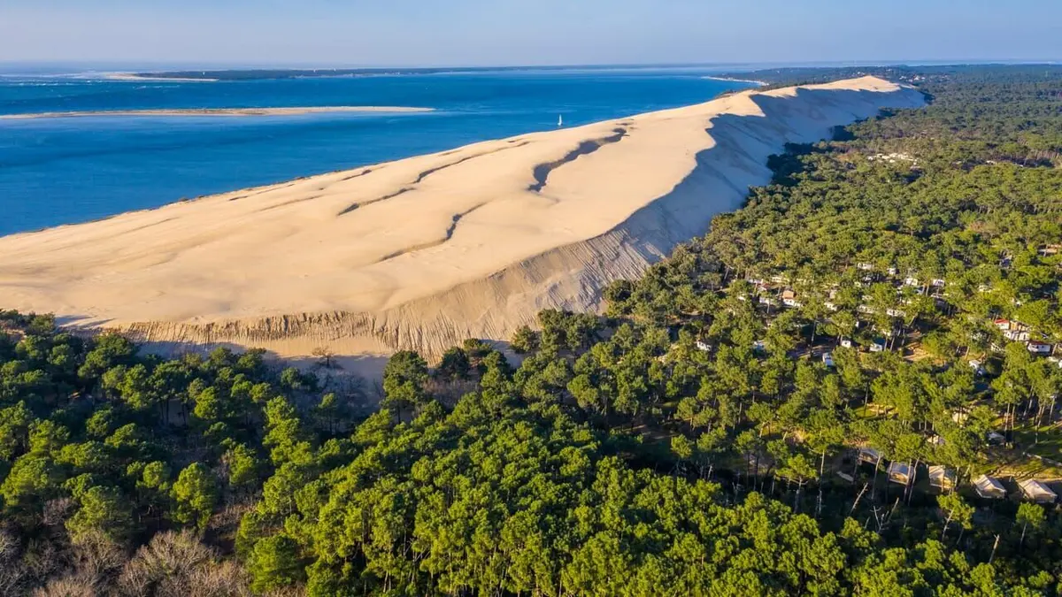 Jean-Michel et sa dune du Pilat