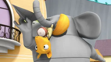 Jean-Michel et l'écureuil Graou Graou