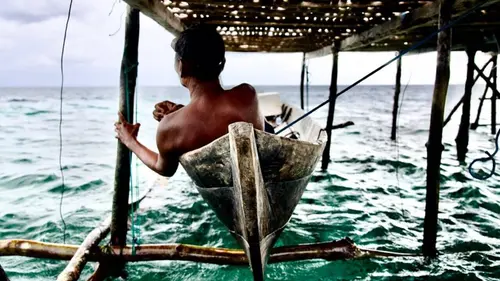 Jérôme, les yeux dans le bleu