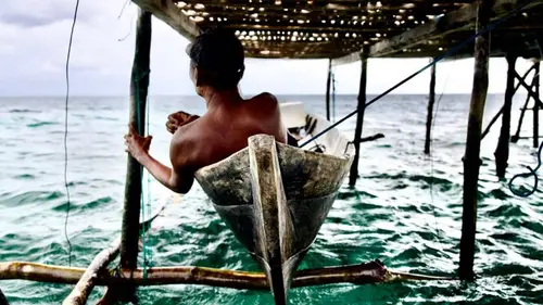 Jérôme, les yeux dans le bleu Indonésie