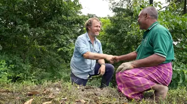 Jérôme, les yeux dans le bleu Au coeur de la mousson en Inde
