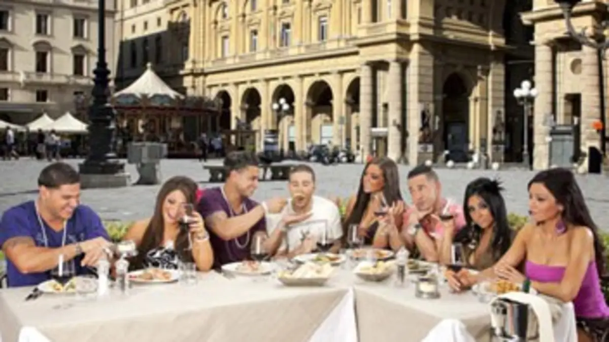 Jersey Shore S04E06 Poing levé, pompes et baume à lèvre