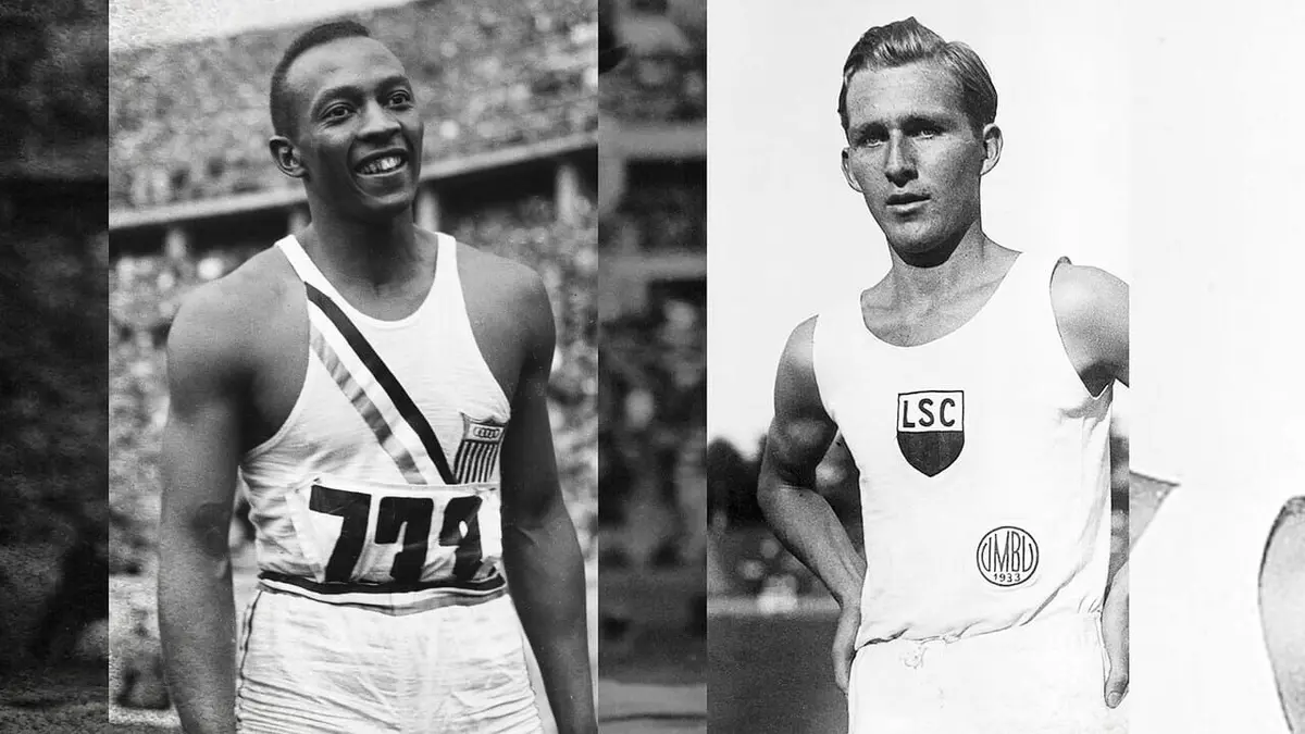Jesse Owens et Luz Long : le temps d'une étreinte
