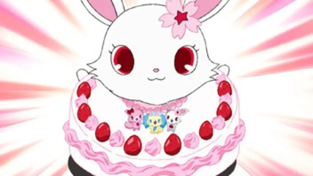 Jewelpet, le royaume des bijoux S01E30 Tapis roulant, sushis et romance