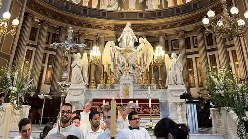 JO 2024 à Paris : Messe d'ouverture de la trêve olympique