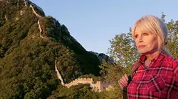 Visuel de Joanna Lumley à bord du Transsibérien