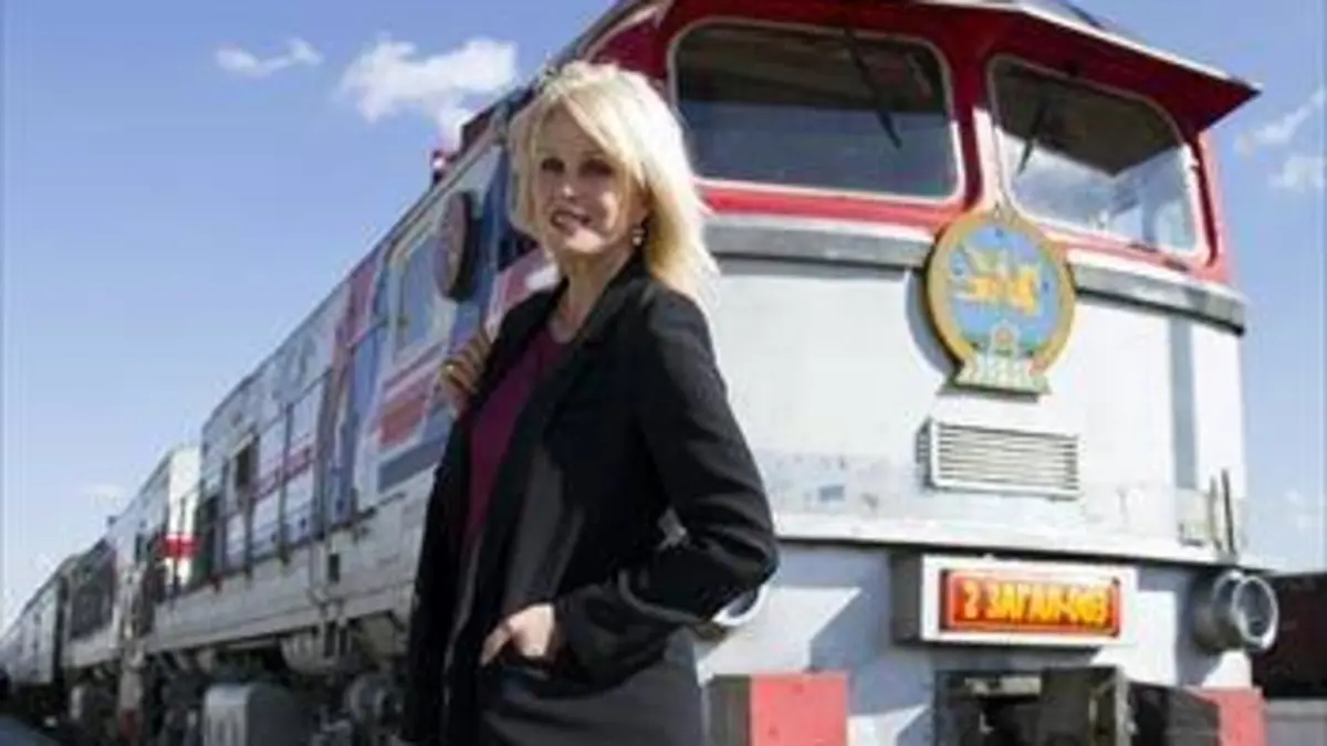 Casting Joanna Lumley à bord du Transsibérien