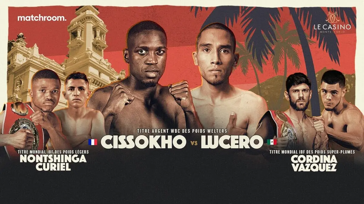 Joe Cordina - Edward Vazquez et Souleymane Cissokho - Isaias Lucero