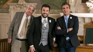 Trois campeurs et un mariage