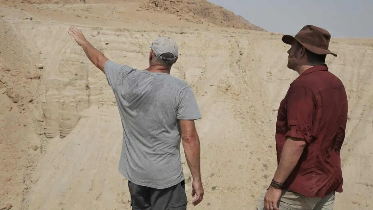 Josh Gates et les trésors perdus Les manuscrits de la mer Morte