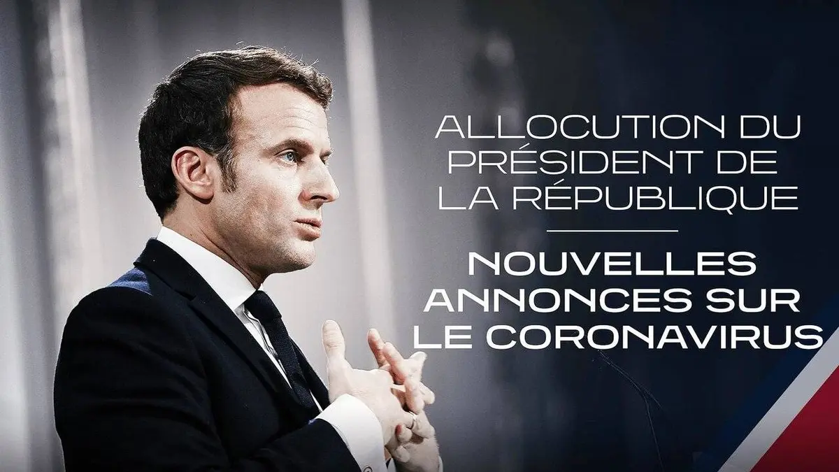 Journal 20h00 Edition spéciale : allocution d'Emmanuel Macron