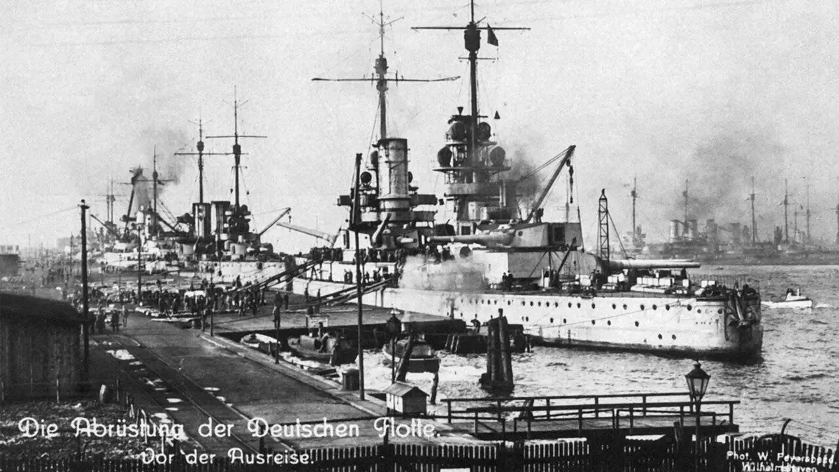 Juin 1919 : Le sabordage de la flotte allemande