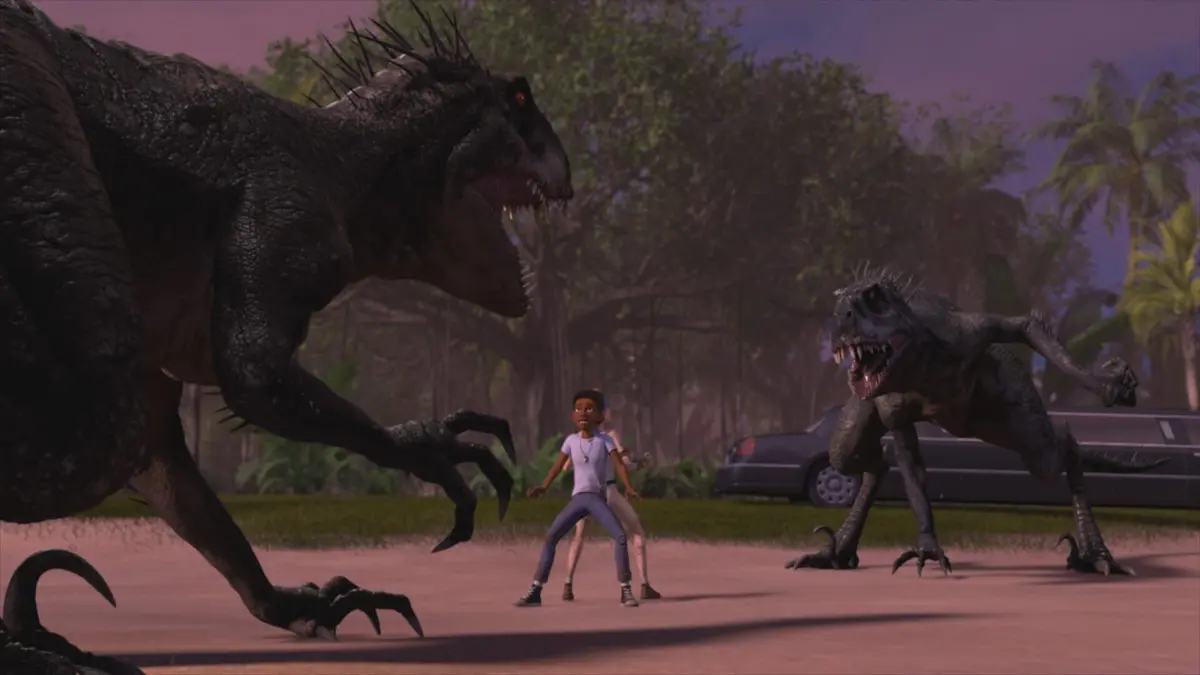 Jurassic World : La Colo du Crétacé S03E05 Au cœur de la tempête