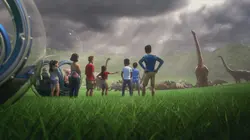 Jurassic World : La Colo du Crétacé S05E07 Se jeter à l'eau