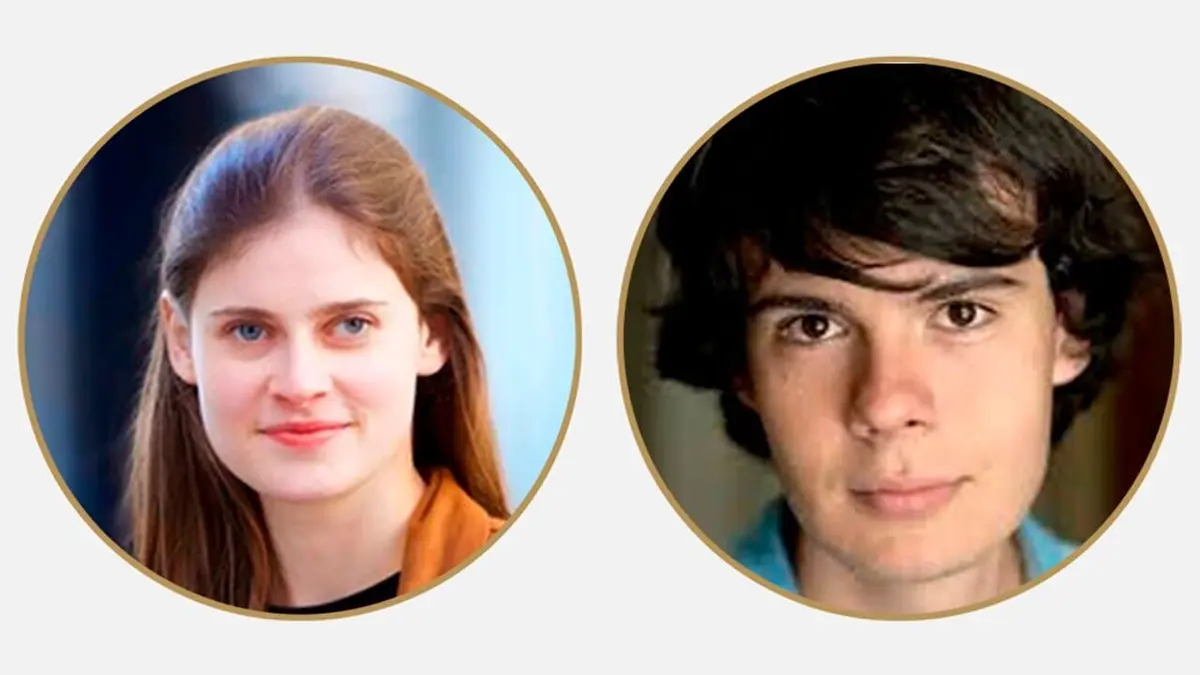 Justin Taylor et Sophie de Bardonnèche à la Fondation Singer Polignac