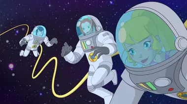 3 étoiles dans l'espace