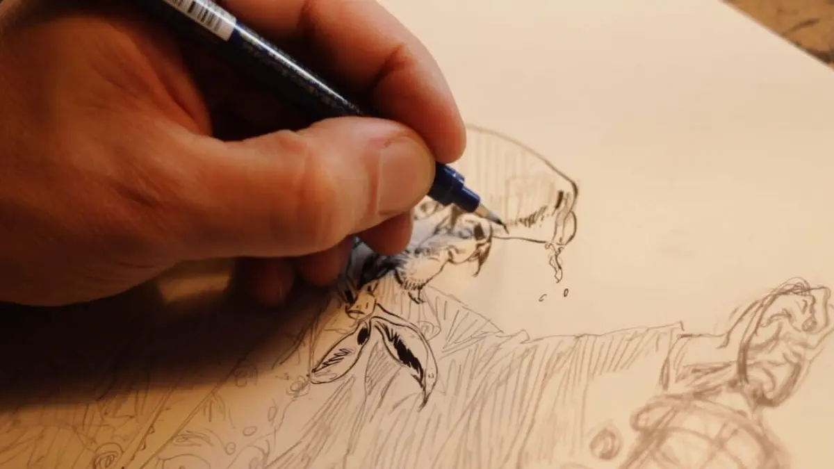 Visuel de Kaboom S10E01 Robert Cullen, Ligne de Fuite (Editons Blueman) & Alicia Jaraba, Loin (Grand Angle)