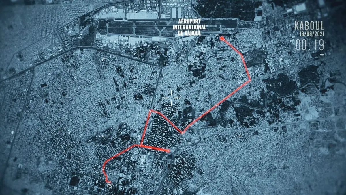 Visuel de Kaboul Chaos Sous la menace des Talibans