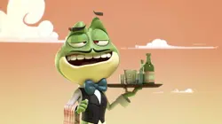 Kaeloo  S02E35 Si on jouait à la course de garçon de café