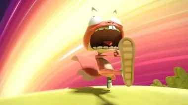 Kaeloo S03E19 Si on jouait aux gladiateurs télépathes