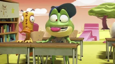 Kaeloo S04E09 Et si on jouait au mauvais élève