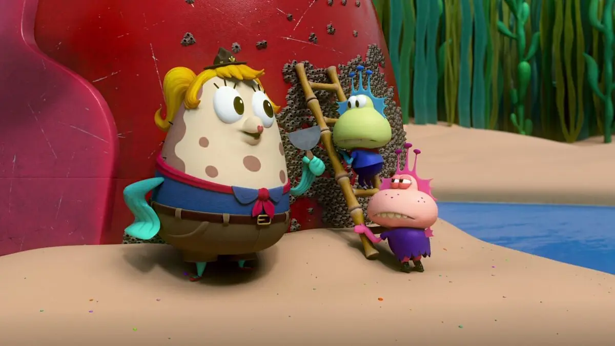 Kamp Koral : Bob la petite éponge S02E03 Cinq fois plus drôle / Pauvres comme Crésus