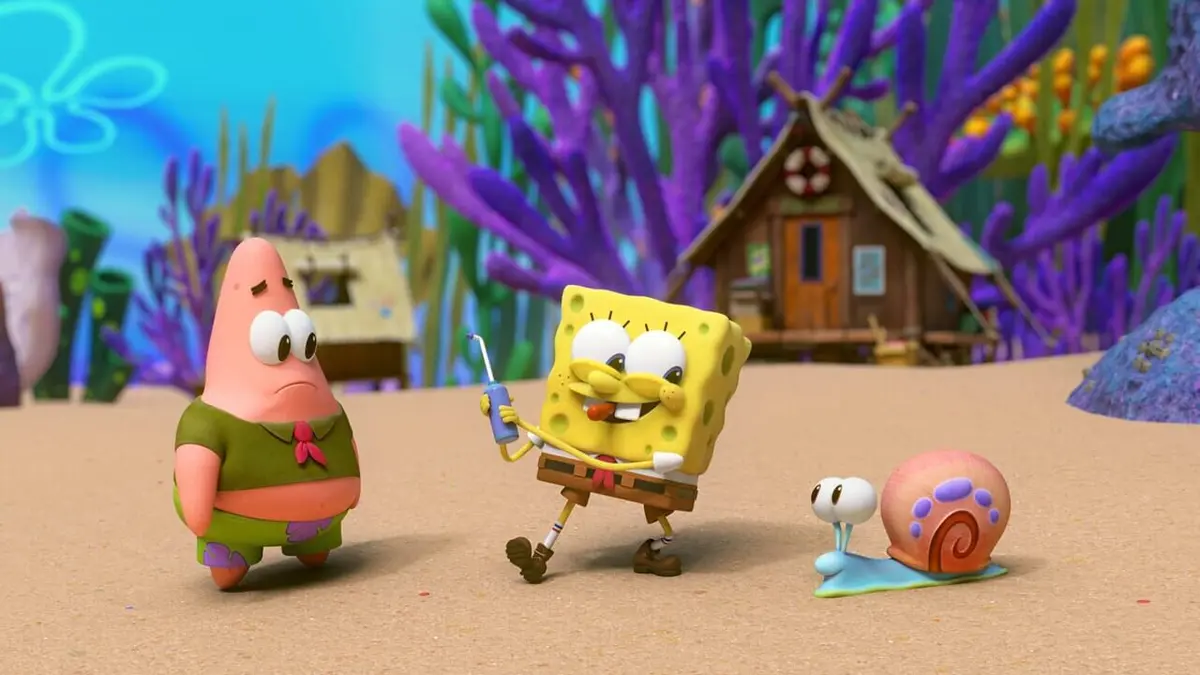 Kamp Koral : Bob la petite éponge S02E07 L'escargot voleur