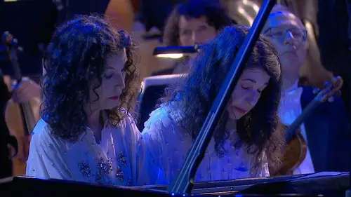 Katia et Marielle Labèque à l'auditorium de Radio France