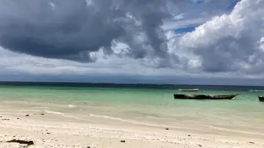 Au bord de l'Océan Indien