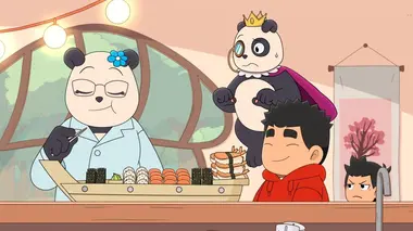La grande soeur du roi panda