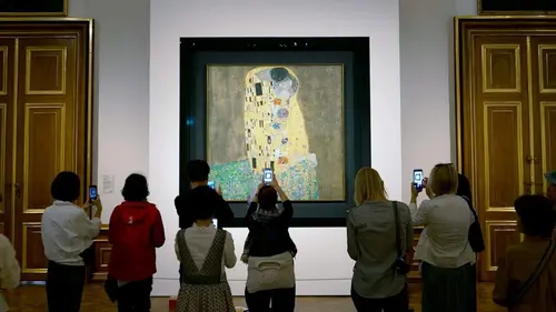 Klimt et "Le baiser"