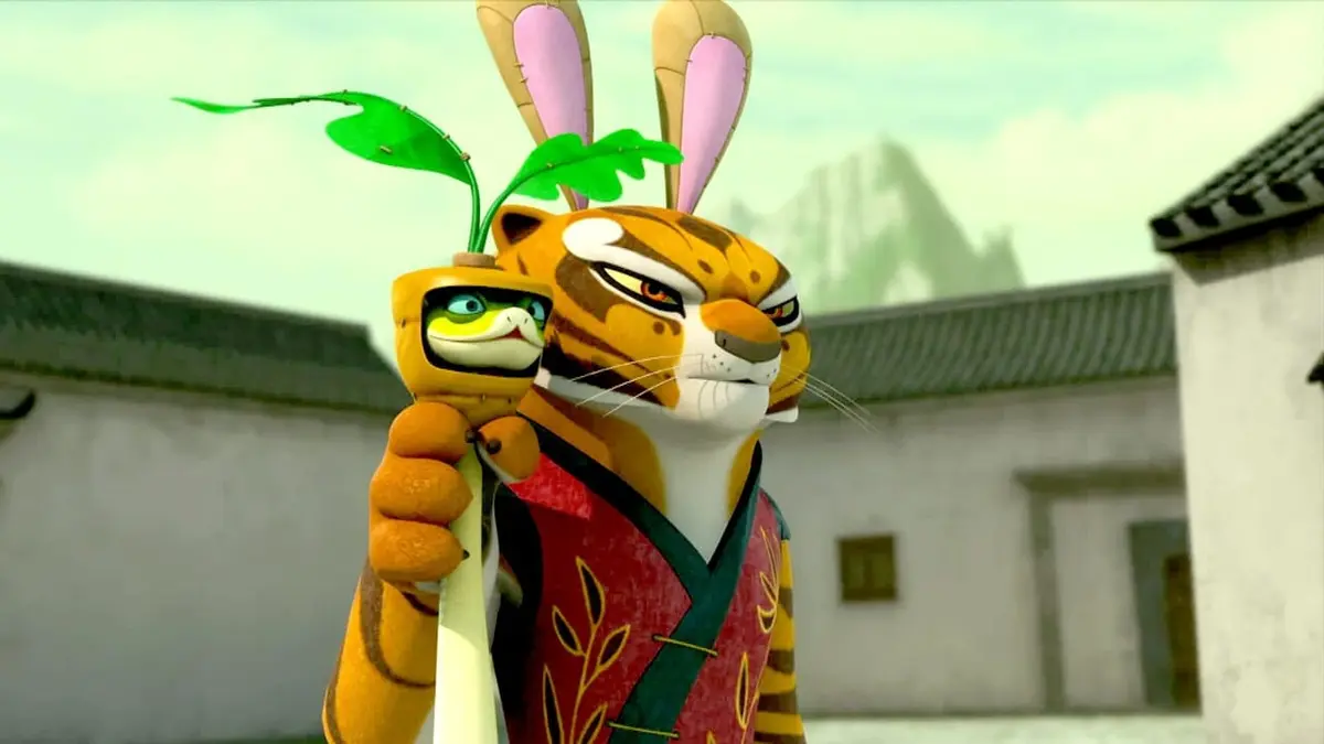 Kung Fu Panda : l'incroyable légende S01E11 Les mains du lotus en feu