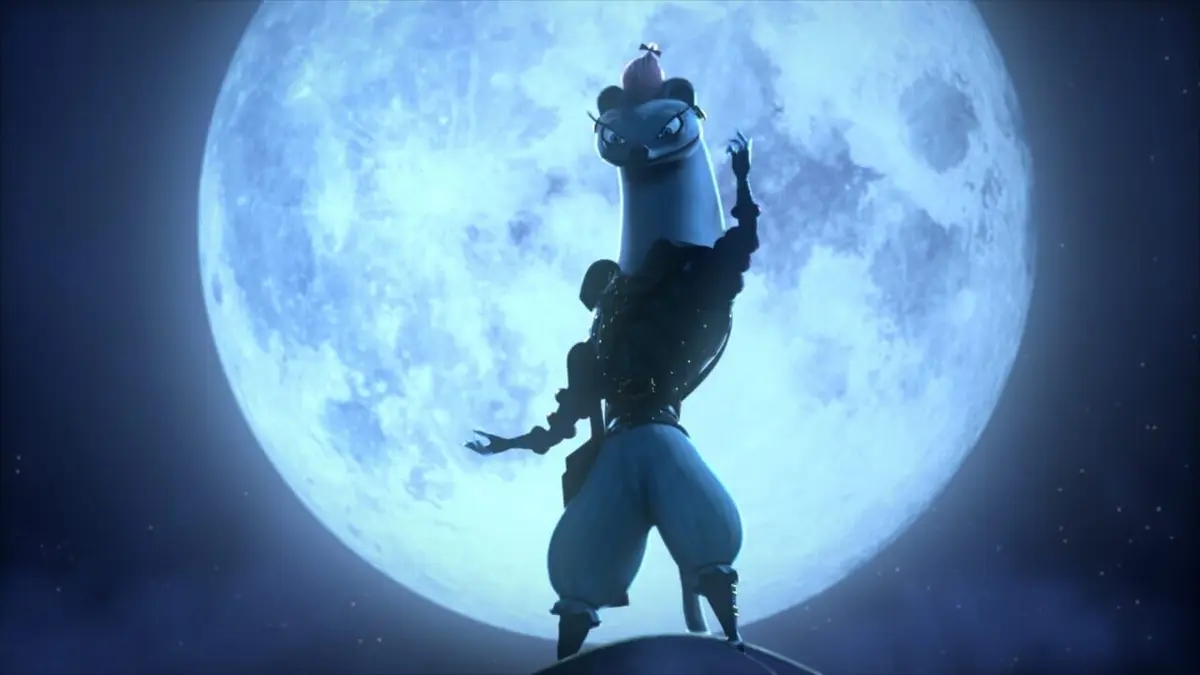 Kung Fu Panda : Le chevalier Dragon S01E08 Un fil dans l'obscurité