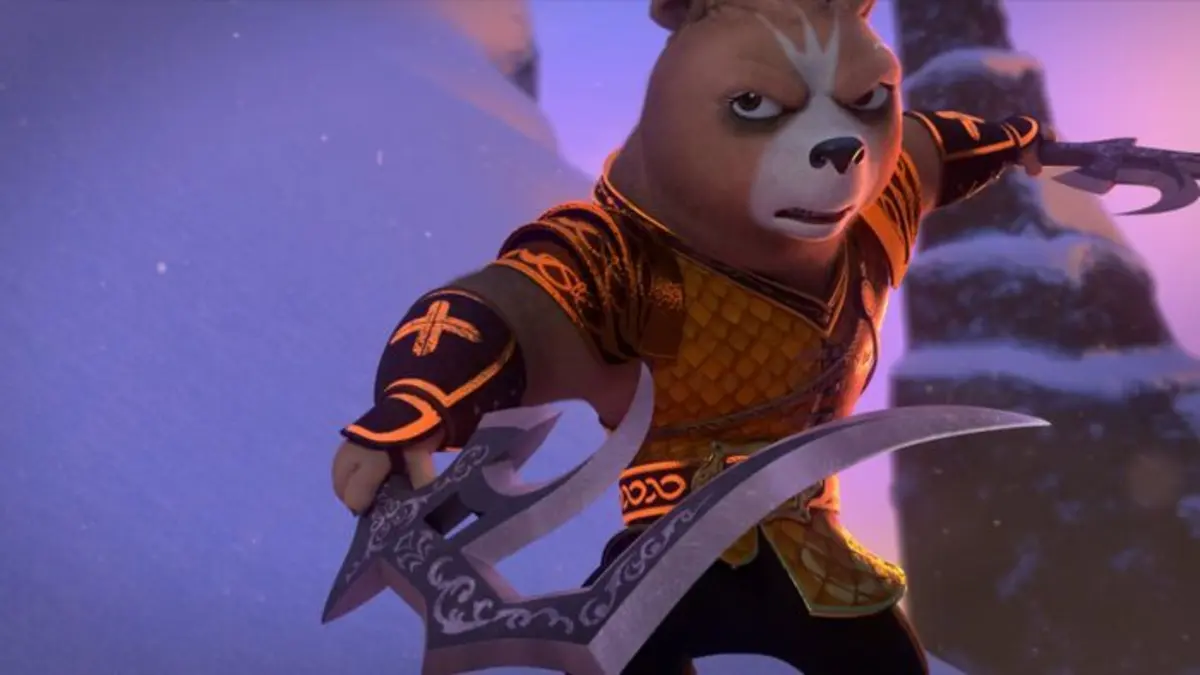 Visuel de Kung Fu Panda : Le chevalier Dragon S01E02 Le Code des Chevaliers