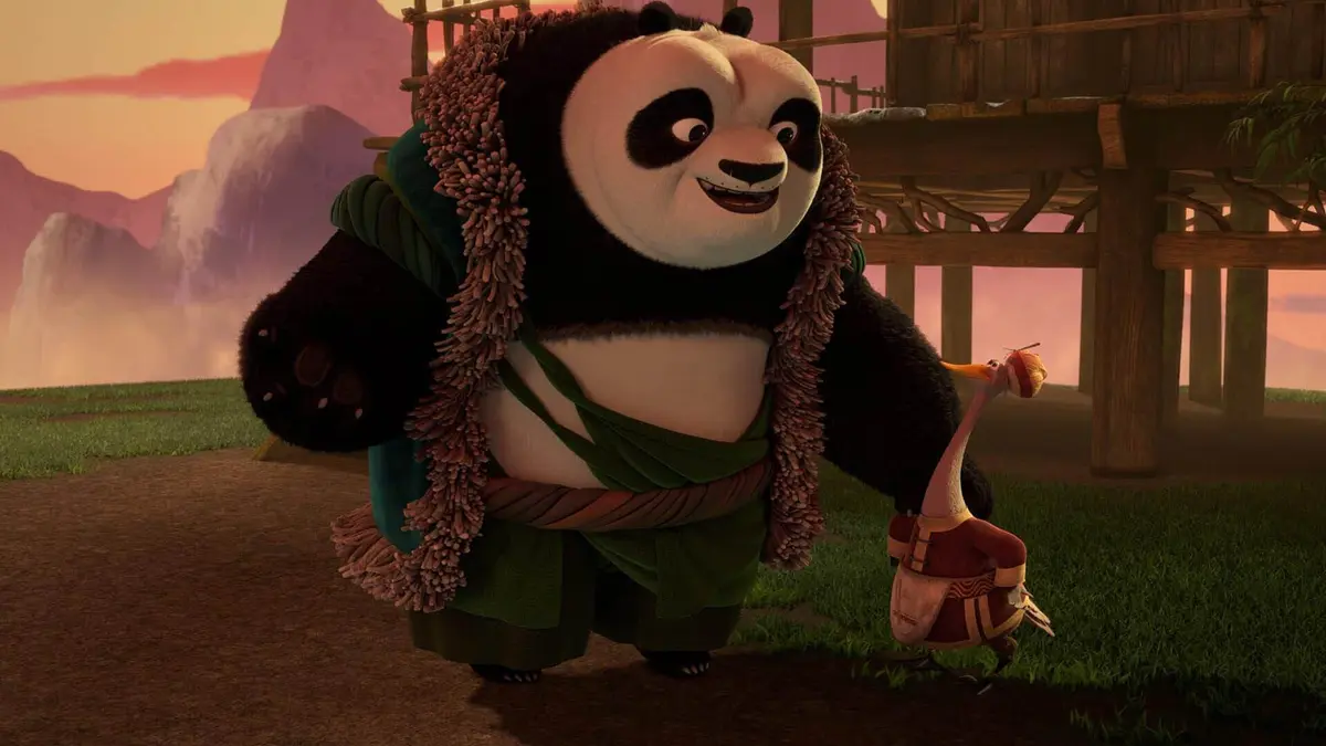 Kung Fu Panda : Les pattes du destin S01E11 Le retour à la montagne du Dragon Diabolique