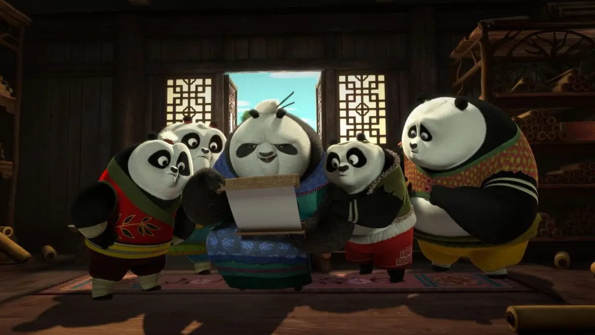 Kung Fu Panda : Les pattes du destin S01E01 L'entrée du maître Dragon