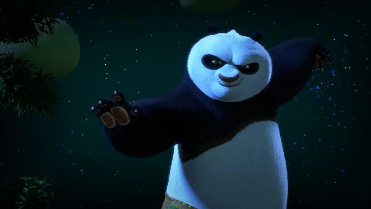 Kung Fu Panda : Les pattes du destin S01E04 Tortueux est le chemin emprunté par l'intrus