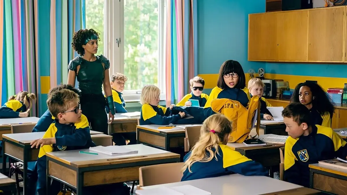 Visuel de L'Académie des Super-Héros S01E10 Le combat épique