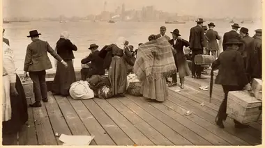 La porte de l'Amérique (avant 1938)