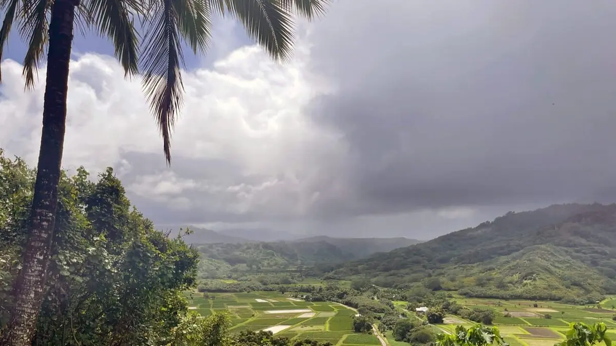 L'archipel d'Hawaï Kauai
