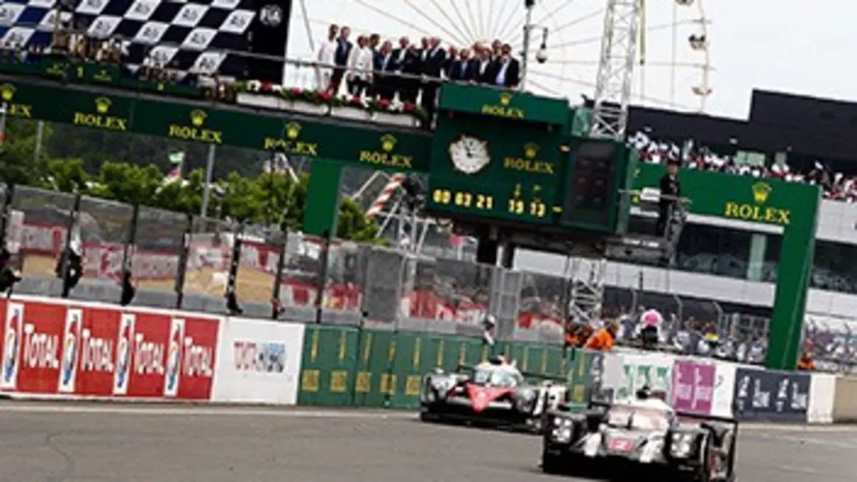 L'arrivée Automobilisme Les 24 heures du Mans 2017