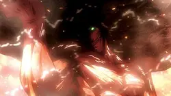 Visuel de L'attaque des titans : l'arc et la flèche écarlates