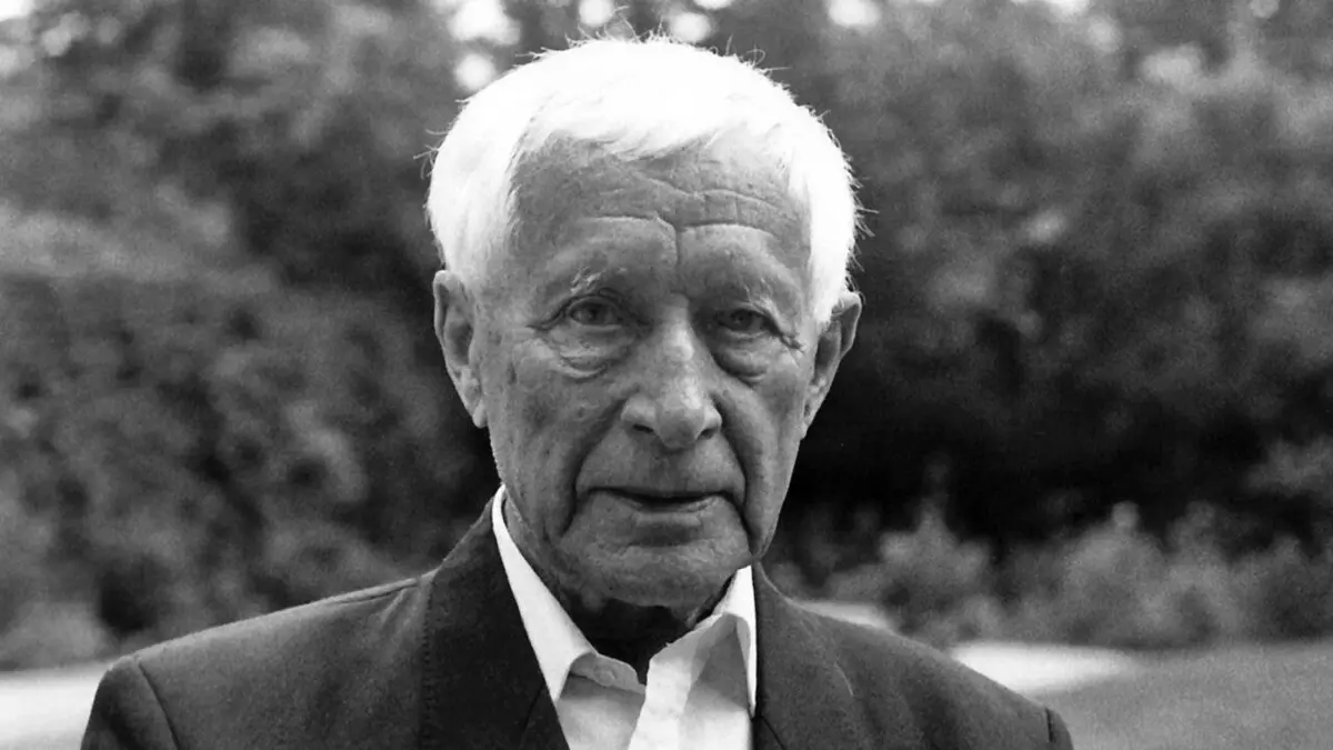 L'écrivain Ernst Jünger