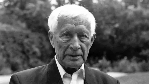 L'écrivain Ernst Jünger