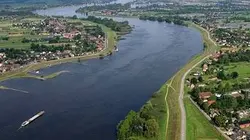 Visuel de L'Elbe vu du ciel