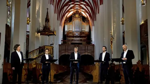 L'ensemble vocal Amarcord chante Josquin des Prés