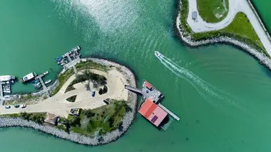 Le long du Pô, en Italie du Nord