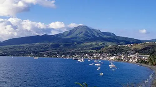 L'explosion de la montagne Pelée