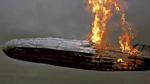 L'explosion du Hindenburg