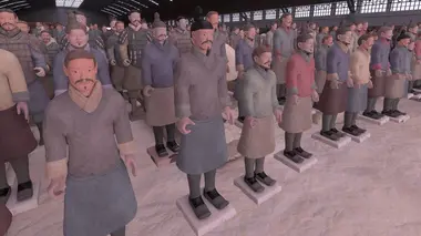 Les trésors de l'armée de terre cuite